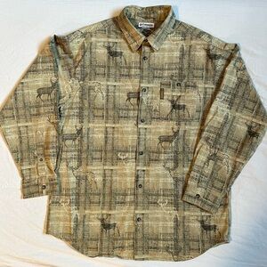Columbia River Lodge Button Up